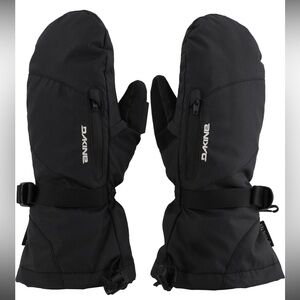 Dakine Women’s Black Ski / Snowboard Mittens Size Medium – Gently Worn w/ Liners